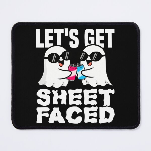 Item preview, LET'S GET SHEET-FACED - GHOST HALLOWEEN designed and sold by KEF Custom.