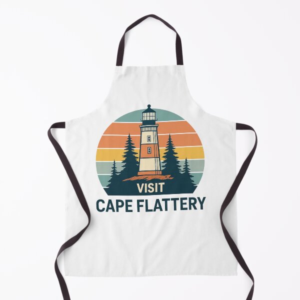 Item preview, Vintage Travel Poster Style Cape Flattery designed and sold by Uglyandcute.