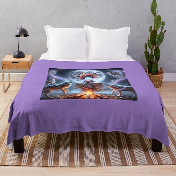 Item preview, MYSTICAL SCENE WITH INDIGENOUS designed and sold by Catalina Kate.