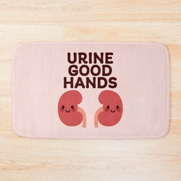 Aperçu de l'œuvre Urine Good Hands – Joli motif de rein souriant créée et vendue par OEKAKIYASAN.