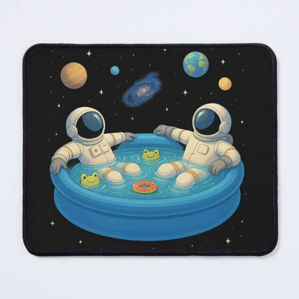 Item preview, Interplanetary Pool Party: Floating Fun in Space designed and sold by HEERMANArt.