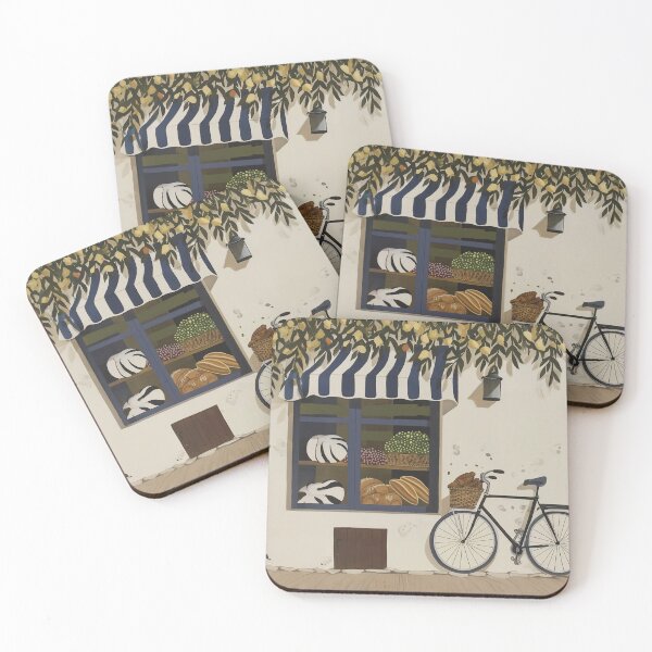 Item preview, Charming French Bakery Scene designed and sold by junkydotcom.