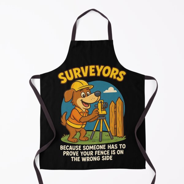 Item preview, Surveyors Because Someone Has To Prove Your Fence Is On The Wrong Side Funny Gifts For Surveyors designed and sold by LookARTIST.