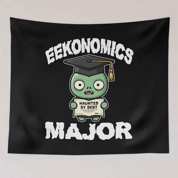 Item preview, EEKONOMICS MAJOR - ZOMBIE HALLOWEEN designed and sold by KEF Custom.