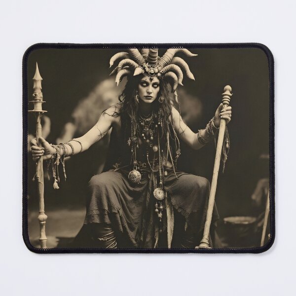 Item preview, Baba Yaga – Slavic Witch Goddess of Shadow and Transformation designed and sold by SoniaSarkali.