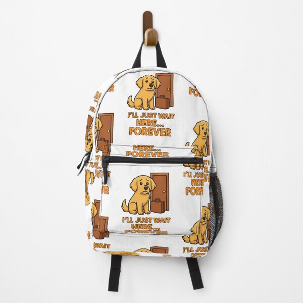 Item preview, Separation Anxiety Dog - I'll Just Wait Here Forever Funny Pet Design designed and sold by EdgyEdgeArt.