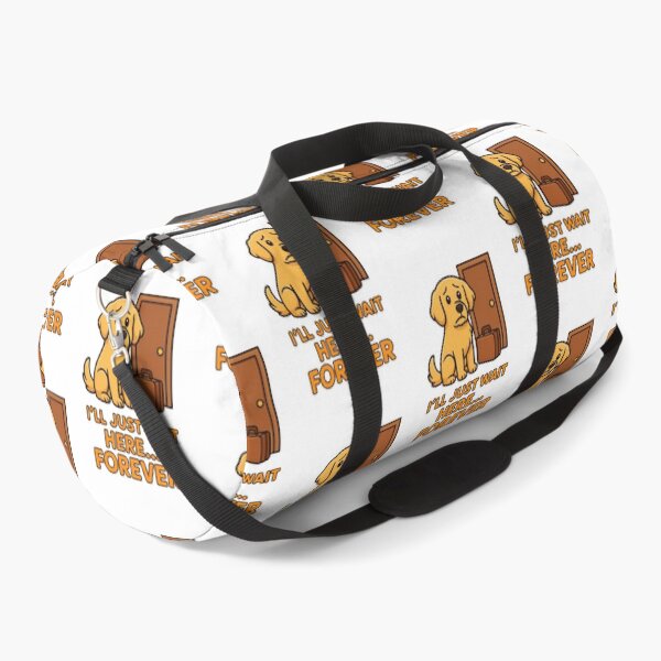 Item preview, Separation Anxiety Dog - I'll Just Wait Here Forever Funny Pet Design designed and sold by EdgyEdgeArt.
