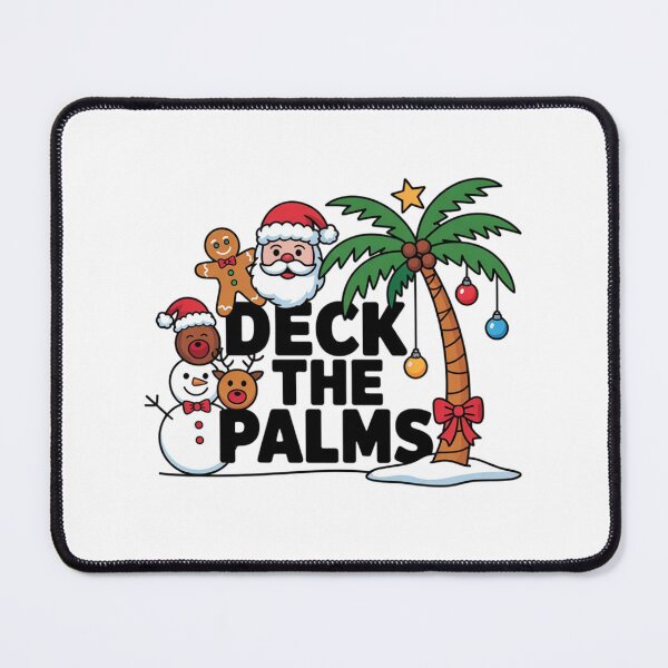 Item preview, Deck The Palm Christmas in July Xmas designed and sold by ConceptualVibes.