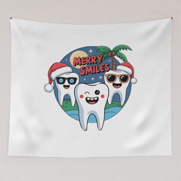 Artikelvorschau, Dental Squad Weihnachten im Juli Tropical Beach Sommer Zahnarzt entworfen und verkauft von ConceptualVibes.