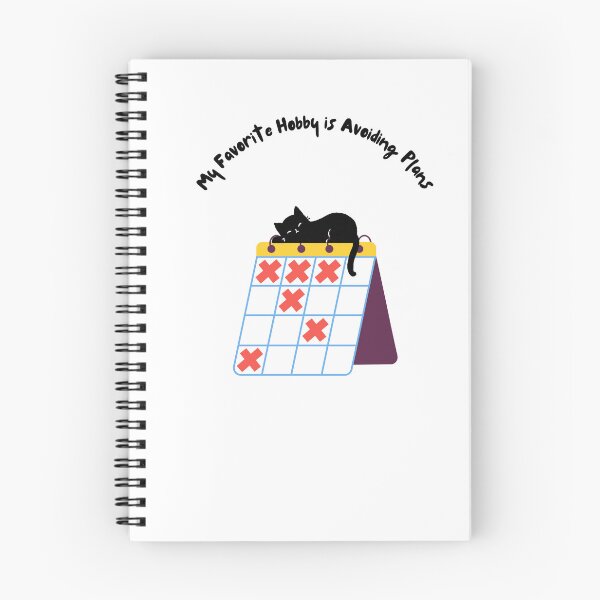 Item preview, My Favorite Hobby is Avoiding Plans designed and sold by khaanju.