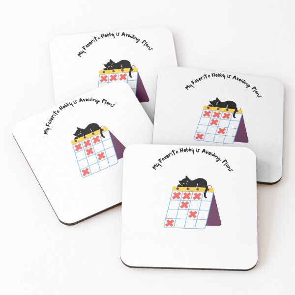 Item preview, My Favorite Hobby is Avoiding Plans designed and sold by khaanju.