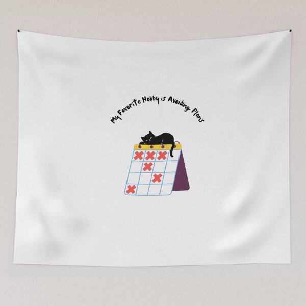 Item preview, My Favorite Hobby is Avoiding Plans designed and sold by khaanju.