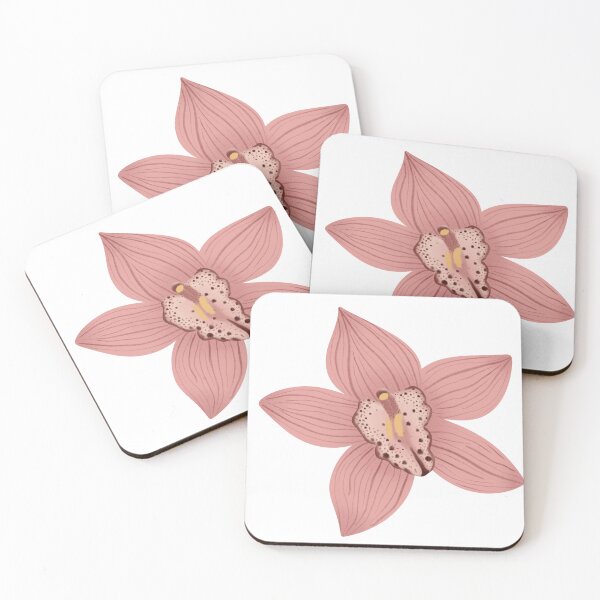 Item preview, pink orchid flower designed and sold by sarahsdesigns02.