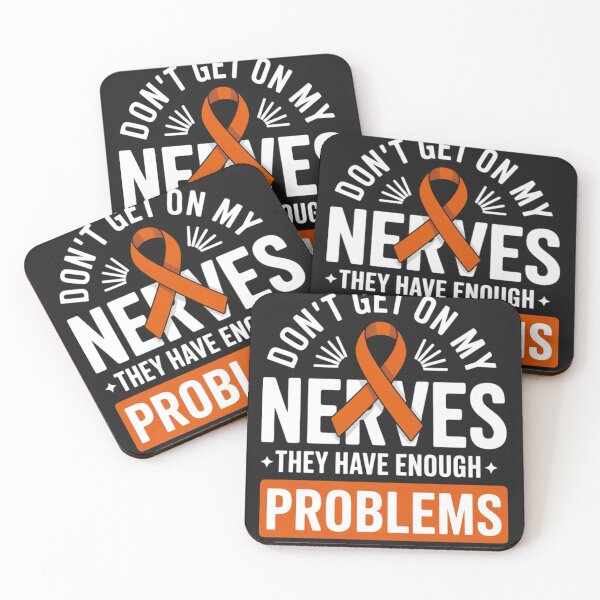 Item preview, Don't Get On My Nerves RSD CRPS Awareness designed and sold by ConceptualVibes.