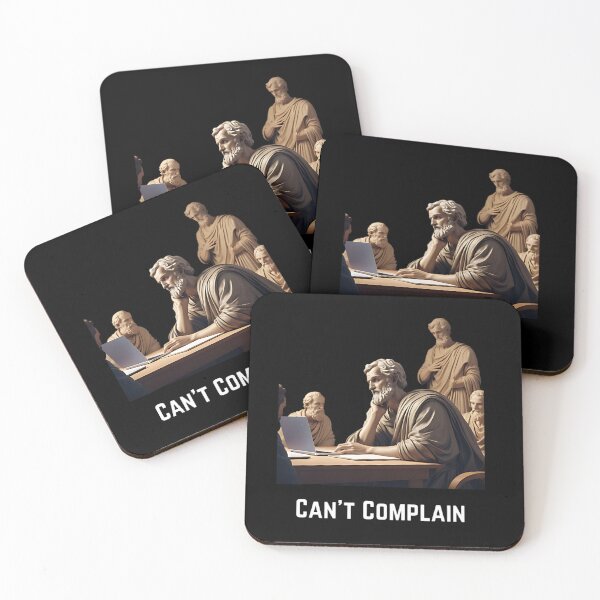 Item preview, Can't Complain - Stoic Philosopher Epictetus in Zoom Meeting  designed and sold by LexaArtworks.