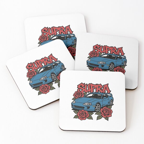 Item preview, Toyota Supra MK4 Vintage Rose  designed and sold by Slammed Sketches.