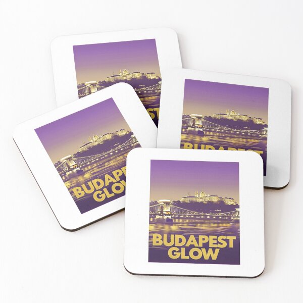 Item preview, Budapest Glow – Chain Bridge Reflection Sticker designed and sold by Imaginarium of Chaos falcon88 .