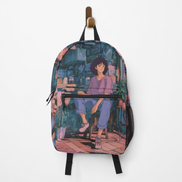 Item preview, Retro Lofi Anime - Vintage Relaxed Character designed and sold by bapupa.
