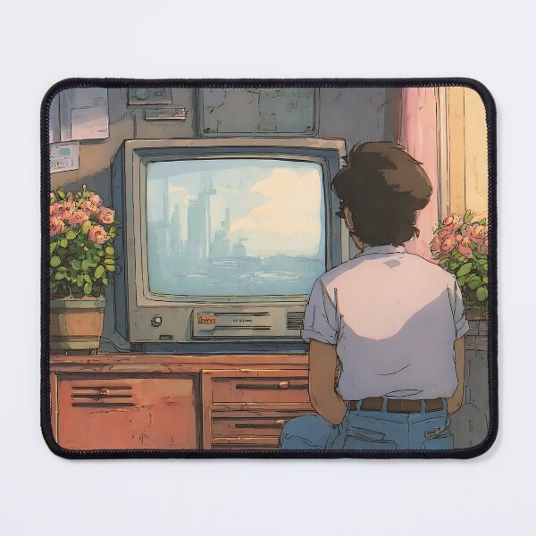 Item preview, Retro Lofi Anime - Nostalgic Chill Atmosphere designed and sold by bapupa.