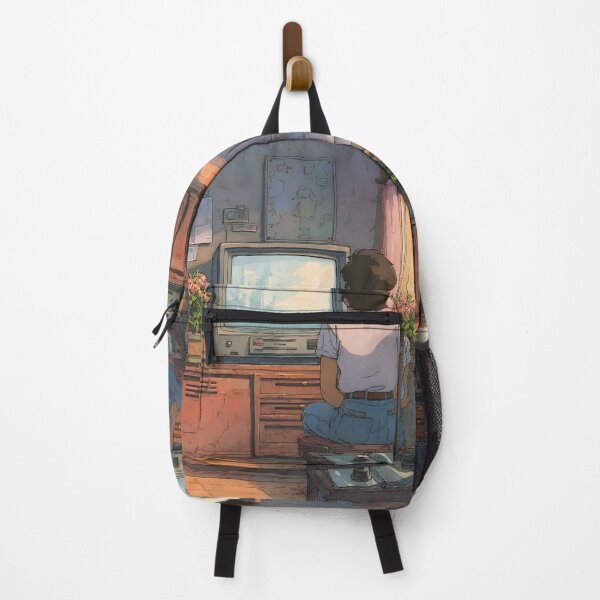 Item preview, Retro Lofi Anime - Nostalgic Chill Atmosphere designed and sold by bapupa.