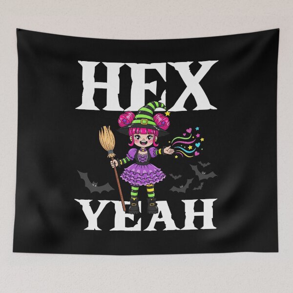 Item preview, HEX YEAH - WITCH HALLOWEEN designed and sold by KEF Custom.