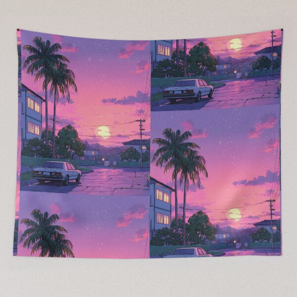 Item preview, Retro Lofi Anime - Ambient Chill Visuals designed and sold by bapupa.