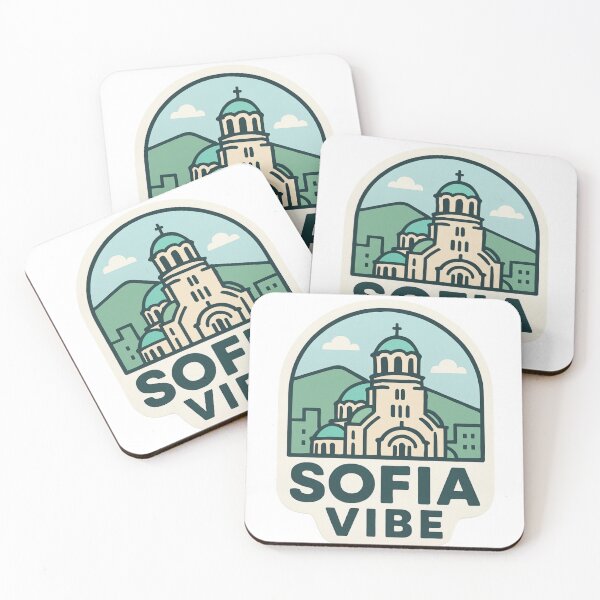 Item preview, Sofia Vibe – Cathedral Meets Vitosha Sticker designed and sold by Imaginarium of Chaos falcon88 .