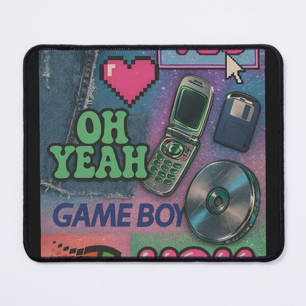 Item preview, Retro Pulse A Journey from the ’70s to Y2K Vintage Aesthetic Collage designed and sold by AngelSecret786.