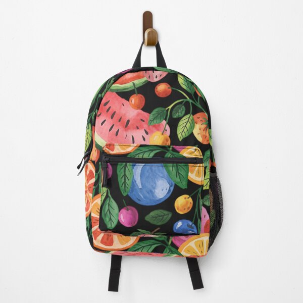 Item preview, Fruity Salad Illustration Backpack designed and sold by ConceptualVibes.