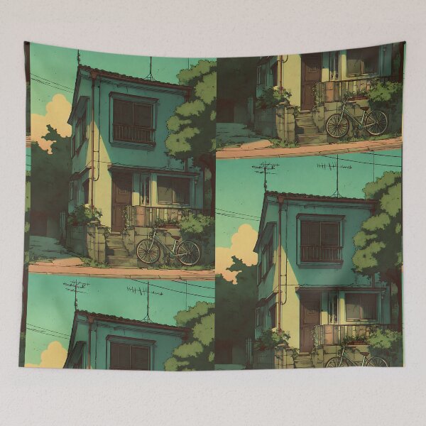 Item preview, Retro Lofi Anime - Calm Pastel Nostalgia designed and sold by bapupa.
