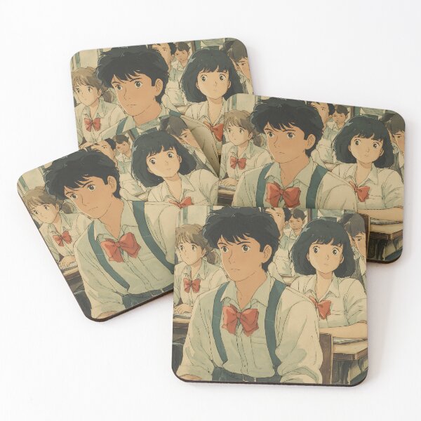 Item preview, Retro School Anime - Nostalgic Classroom Mood designed and sold by bapupa.