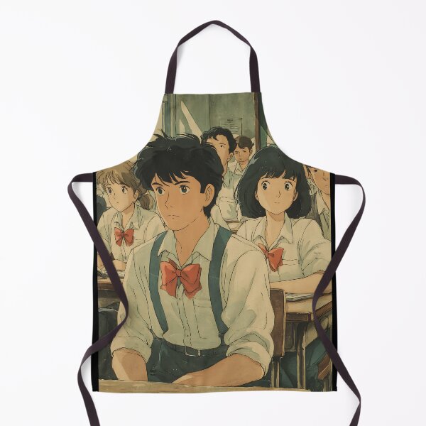 Item preview, Retro School Anime - Nostalgic Classroom Mood designed and sold by bapupa.