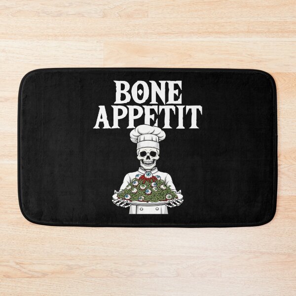 Item preview, BONE APPETIT - SKELETON  HALLOWEEN designed and sold by KEF Custom.