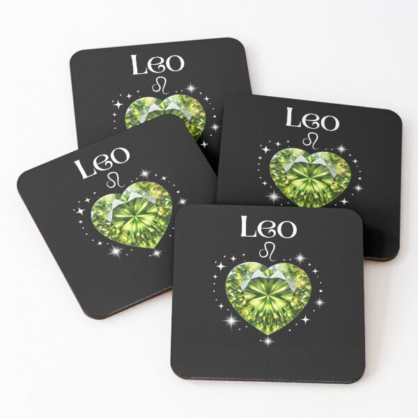 Item preview, "Leo Reign: Peridot Heart & Starfire Glow" designed and sold by zodiaczonez.