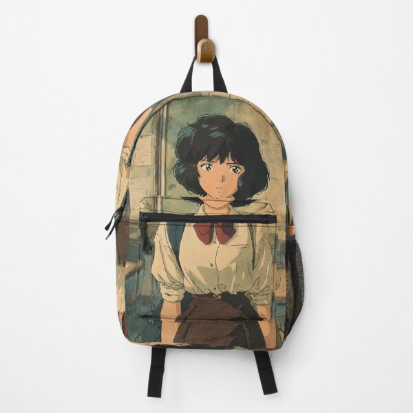 Item preview, Retro School Anime - Classic Schoolgirl Charm designed and sold by bapupa.