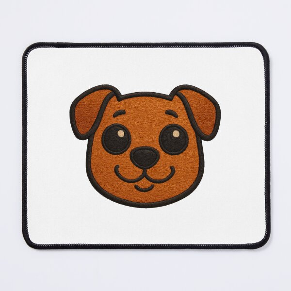 Item preview, Embroidered Dog Patch designed and sold by Sunscape-Art.