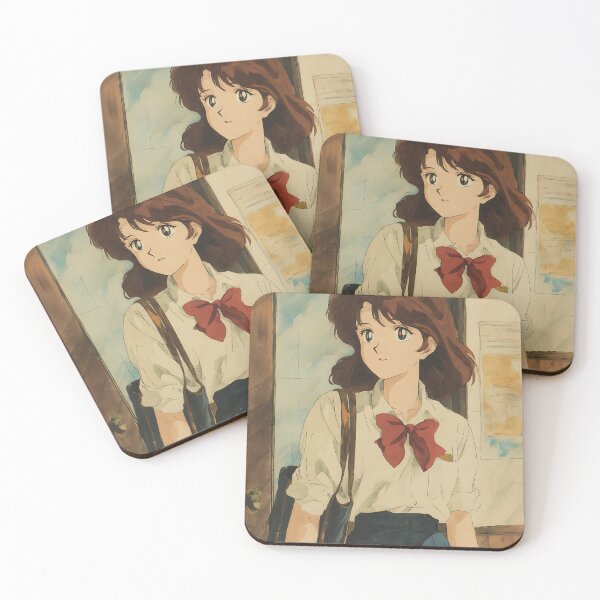 Item preview, Retro School Anime - Pastel Academic Aesthetic designed and sold by bapupa.