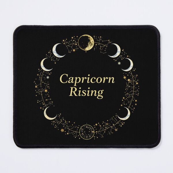 Item preview, Astrology Celestial Capricorn Rising Moon Phase Design designed and sold by Blok45.