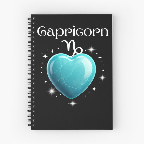 Item preview, "Capricorn Soul: Turquoise Heart & Starbound Ambition" designed and sold by zodiaczonez.