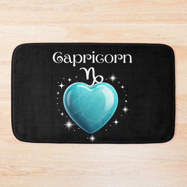 Item preview, "Capricorn Soul: Turquoise Heart & Starbound Ambition" designed and sold by zodiaczonez.