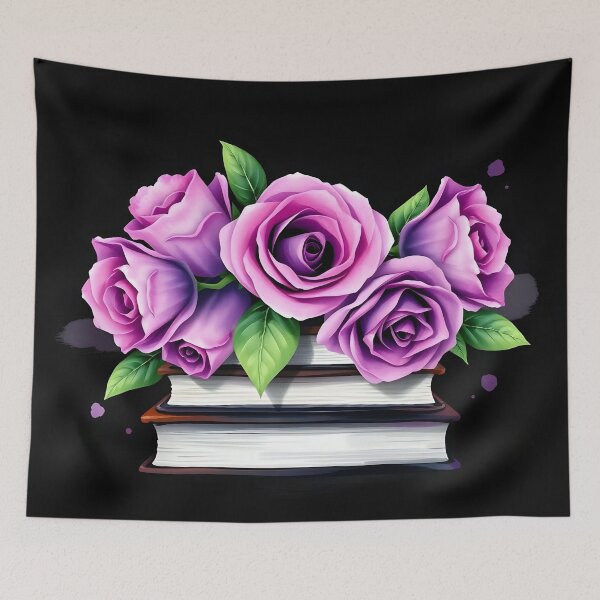Item preview, Book and Flower designed and sold by GraphicsClub.