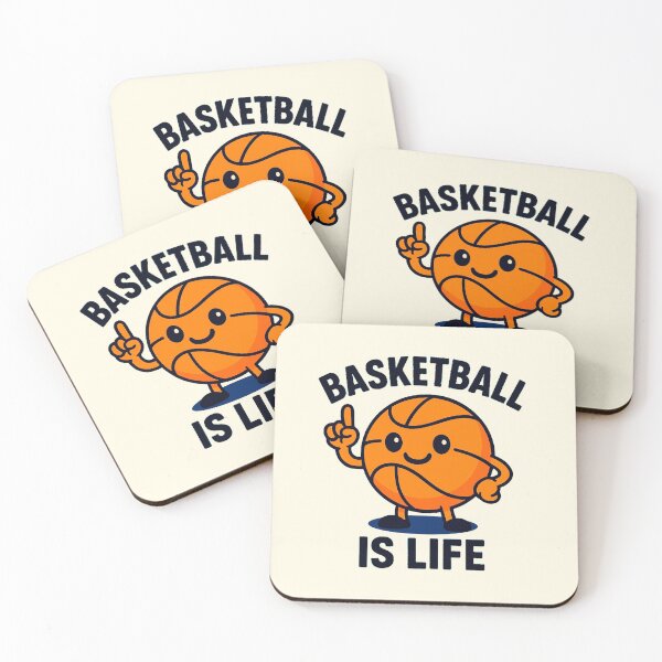 Item preview, Basketball Is Life – Cute Smiling designed and sold by thepicassoUA.