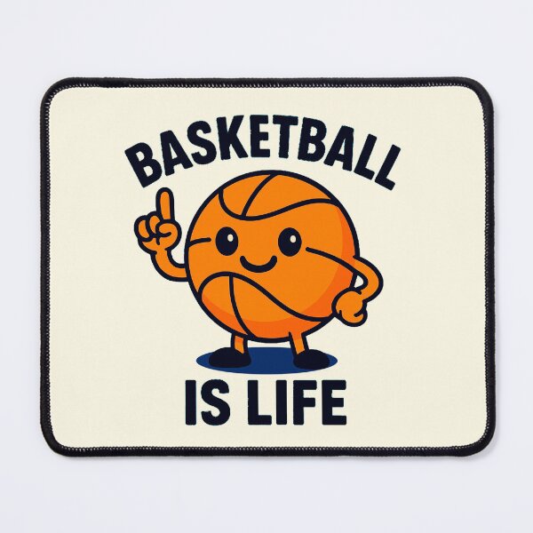 Item preview, Basketball Is Life – Cute Smiling designed and sold by thepicassoUA.