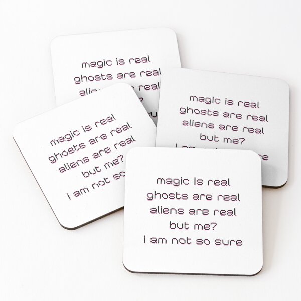 Item preview, aliens are real but me? i am not so sure designed and sold by bratfactory.