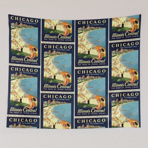 Item preview, Vintage 1933-1934 Chicago World's Fair Poster | Art Deco Style | Century of Progress | Bold Colors & Typography | Historic Art Print designed and sold by artofuniverse.