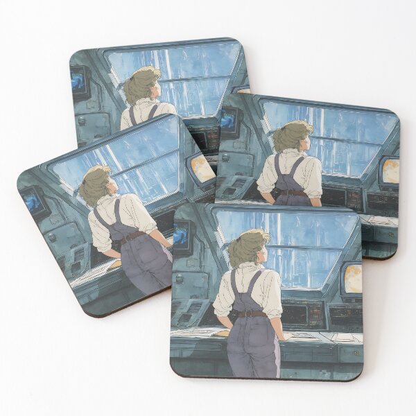 Item preview, Retro Sci‑Fi Anime - Nostalgic Vibes designed and sold by bapupa.