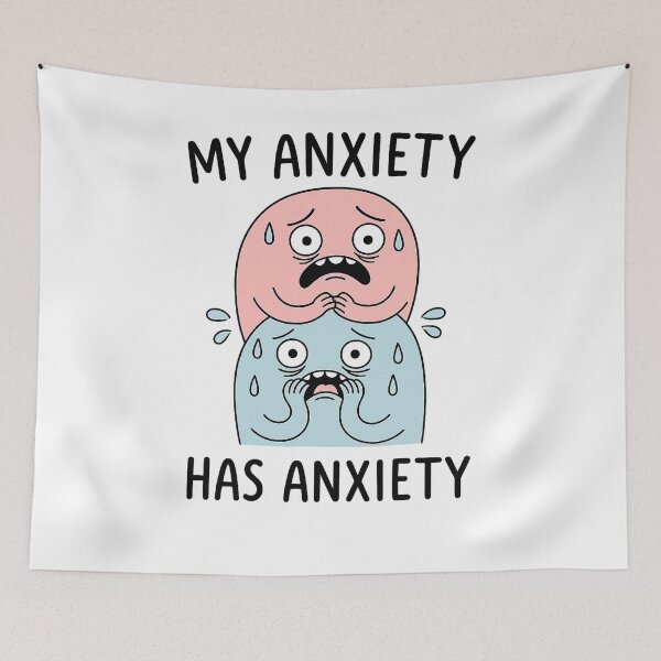 Item preview, My Anxiety Has Anxiety designed and sold by Uglyandcute.