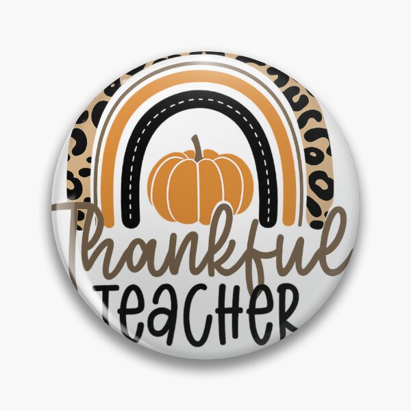 Item preview, Leopard Rainbow Pumpkin Design for Thankful Educators designed and sold by haitrieuic96.