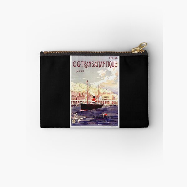 Item preview, Vintage Travel Poster | French Line Marseille to Algiers | Early 20th Century Art | Retro Maritime Illustration | E. Dupuy Design designed and sold by artofuniverse.