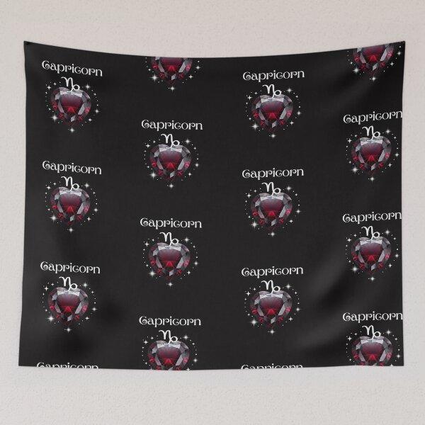 Item preview, "Garnet Soul Capricorn: Strength, Stars & Steady Power" designed and sold by zodiaczonez.